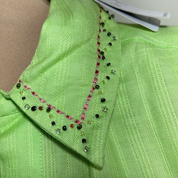 NWT Dina K button down tank top size small - Picture 3 of 9